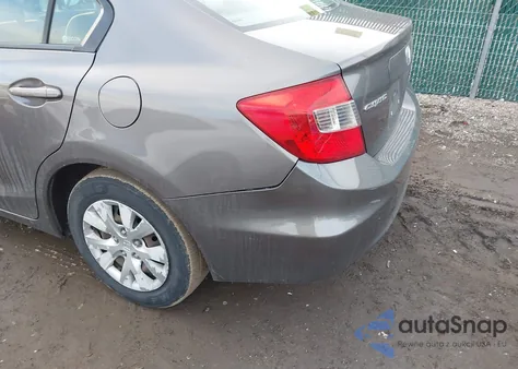 2012 Honda Civic Lx из США, поврежденный, VIN 19XFB2F52CE095174